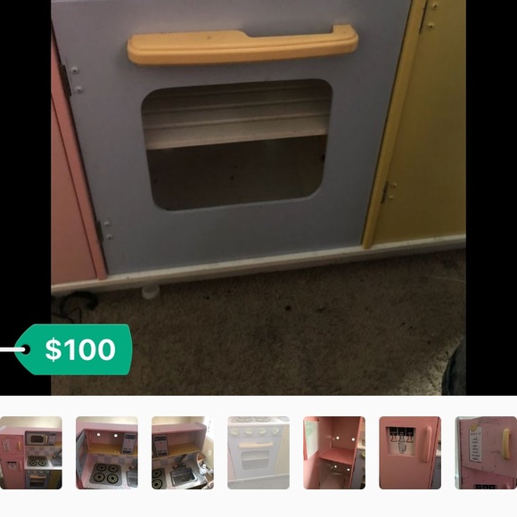 Kitchen set for girl - Picture 5 of 8